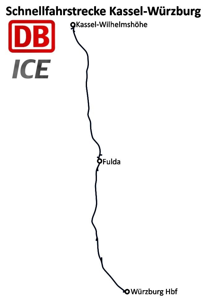 Schnellfahrstrecke Kassel-Würzburg Map Exordium Gaming