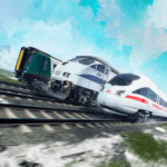 Video Game Cover of Train Sim World 5