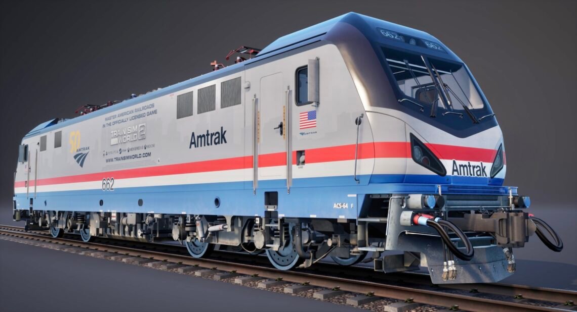 Amtrak ACS-64 50th Anniversary Train