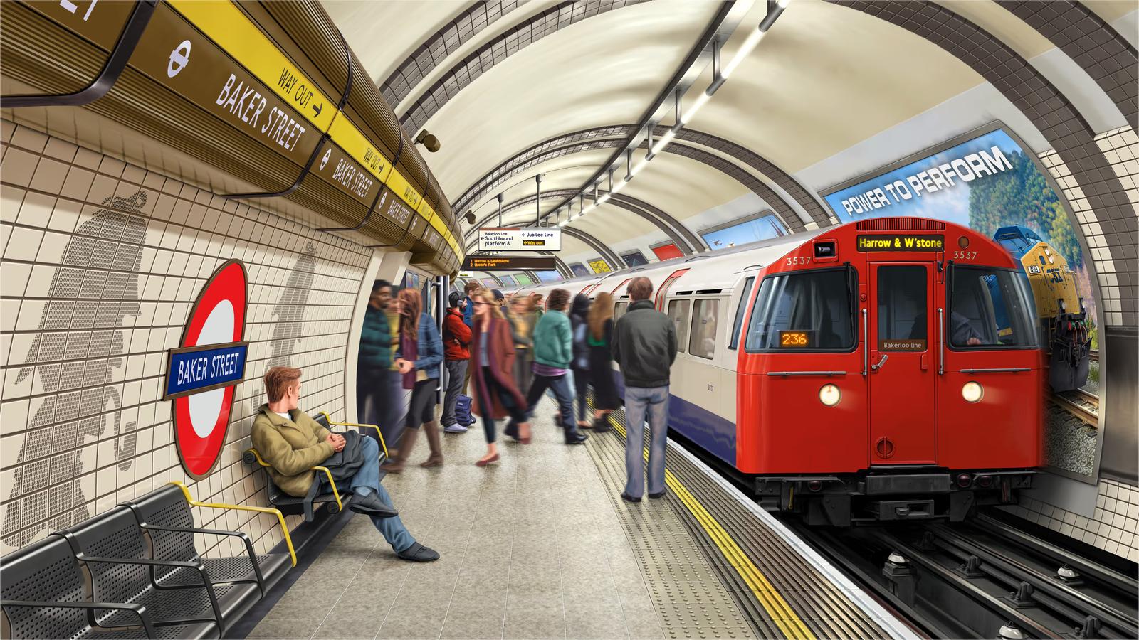 Video Game Cover of Bakerloo Line