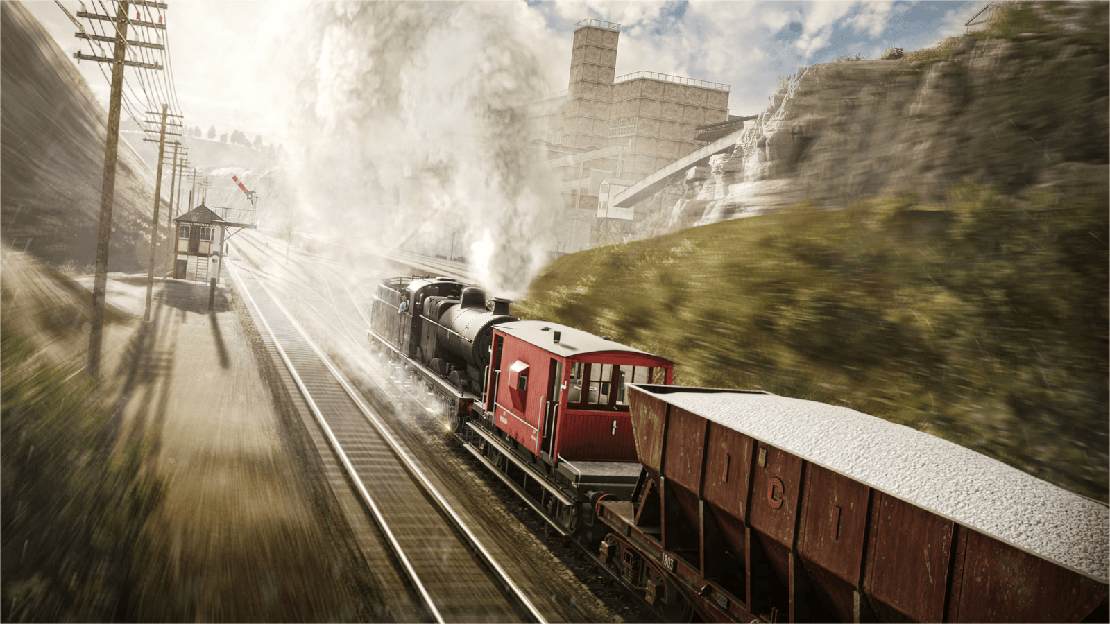 Video Game Cover of Peak Forest Railway